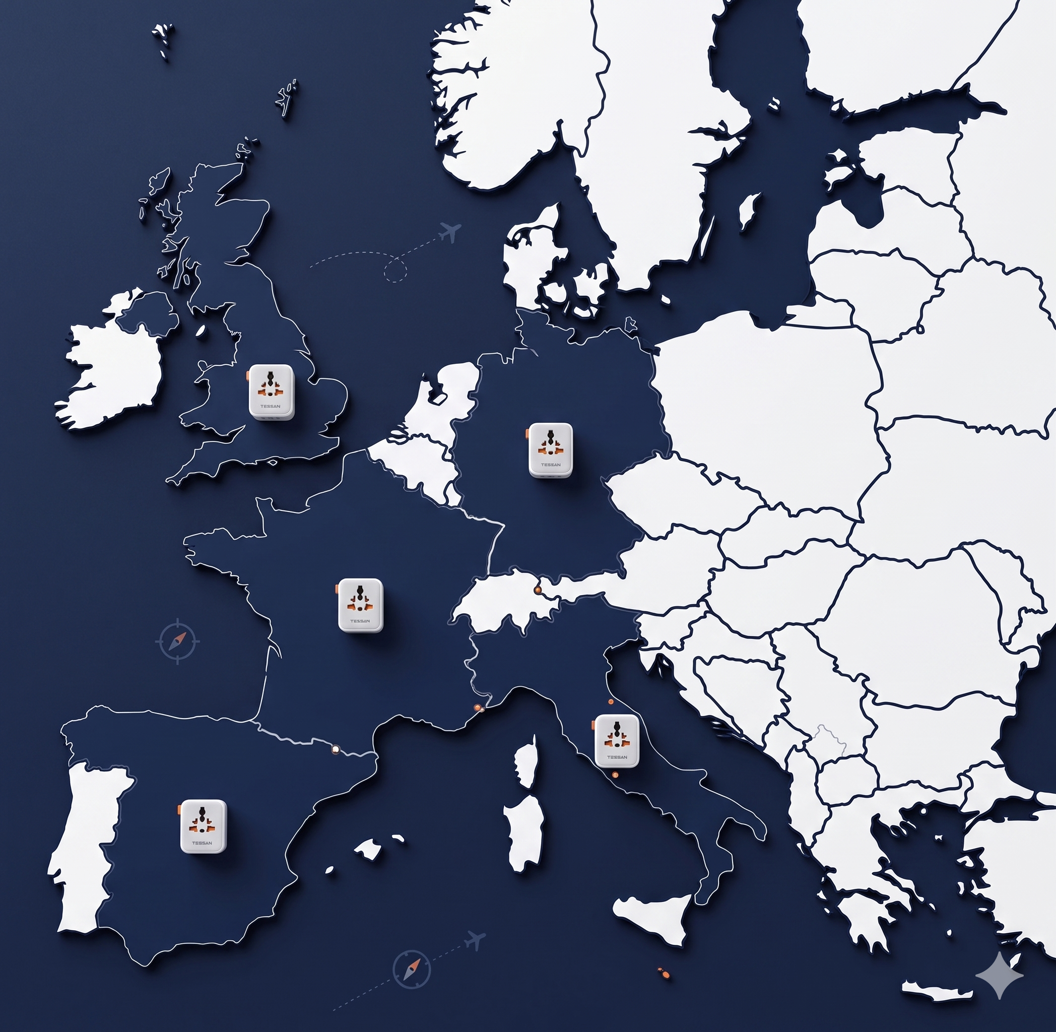 Europe Plug Guide: Which Countries Need an Adapter and Which Don’t?