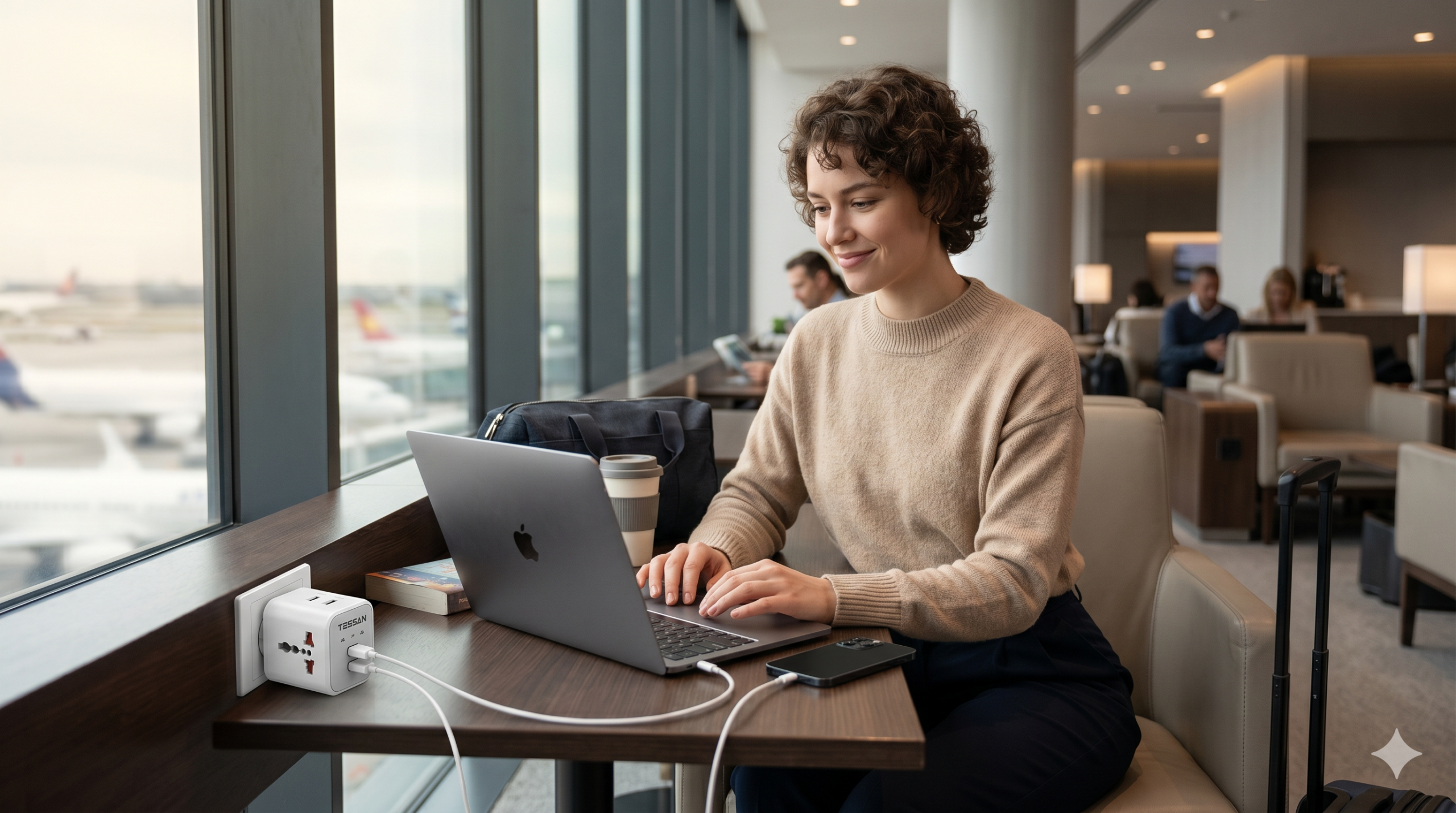 How to Charge Your MacBook, iPhone & Tablet at the Same Time Abroad (Without Carrying 3 Chargers)